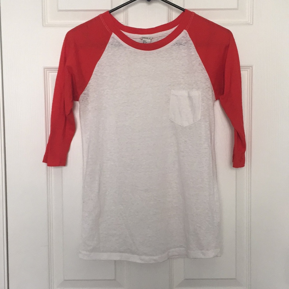 Forever 21 baseball tee